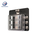 New product waterproof 6 Way 12 Way Circuit with LED Indicator Cover for Car Marine Car Fuse Blocks Holder 32V DC Fuse Box